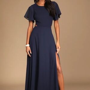 Lulu’s Dress - Cutout Dress - Formal Dress - Maxi Dress